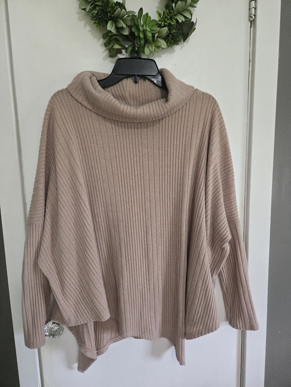Easel Women's Sweater Poncho